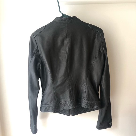 Mexx Leather Jacket - Picture 4 of 7